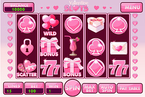 Interface slot machine style St, a Templates & Theme by BabySofja