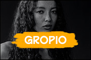 Gropio Typeface, a Sans Serif Font by Design Stag (Thumbnail 1 of 9)