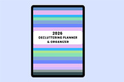 Digital 2026 Decluttering Organizer, a Stationery Template by Shumaya (Thumbnail 5 of 5)