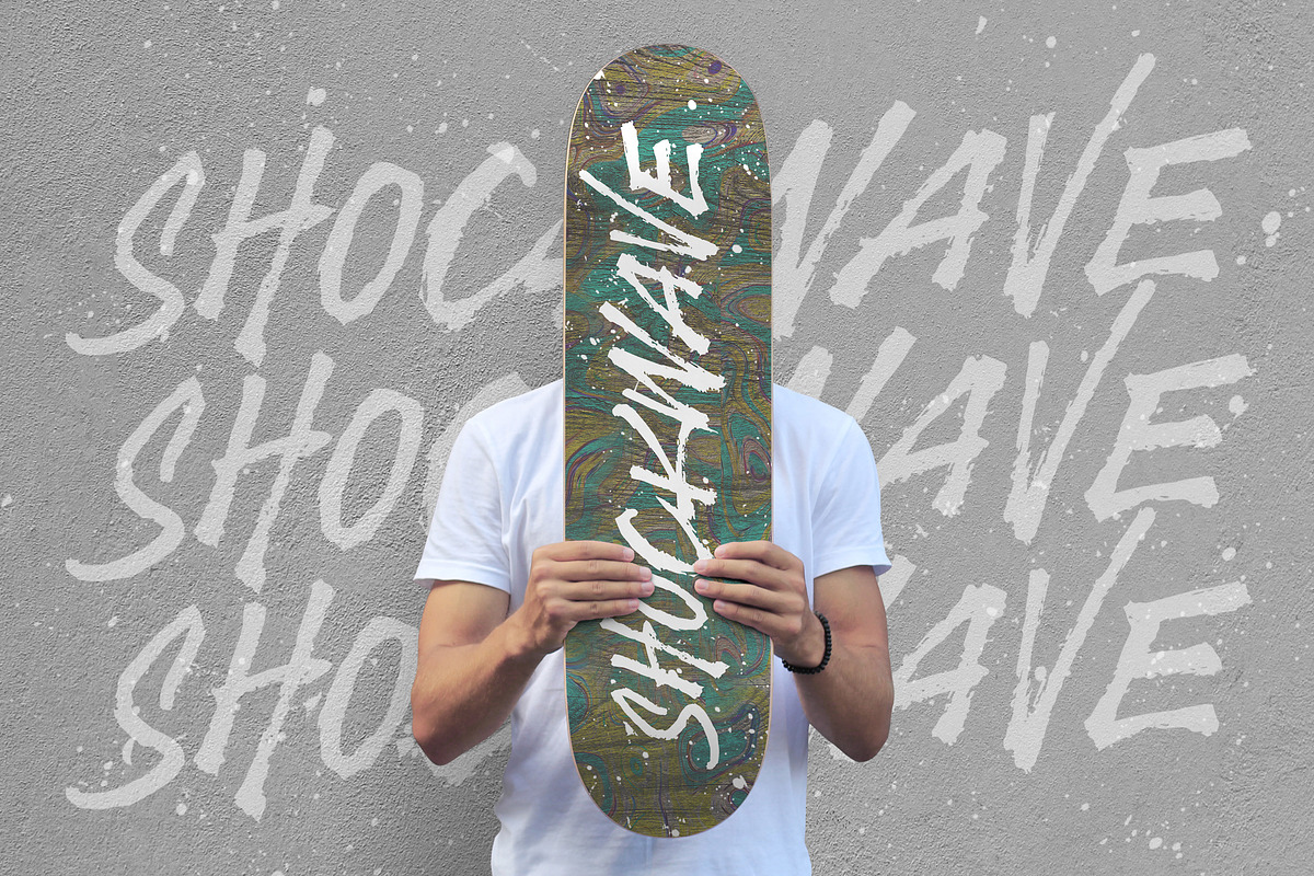 Shockwave - Brush Font, a Script Font by Inspiratype (Photo 3 of 10)