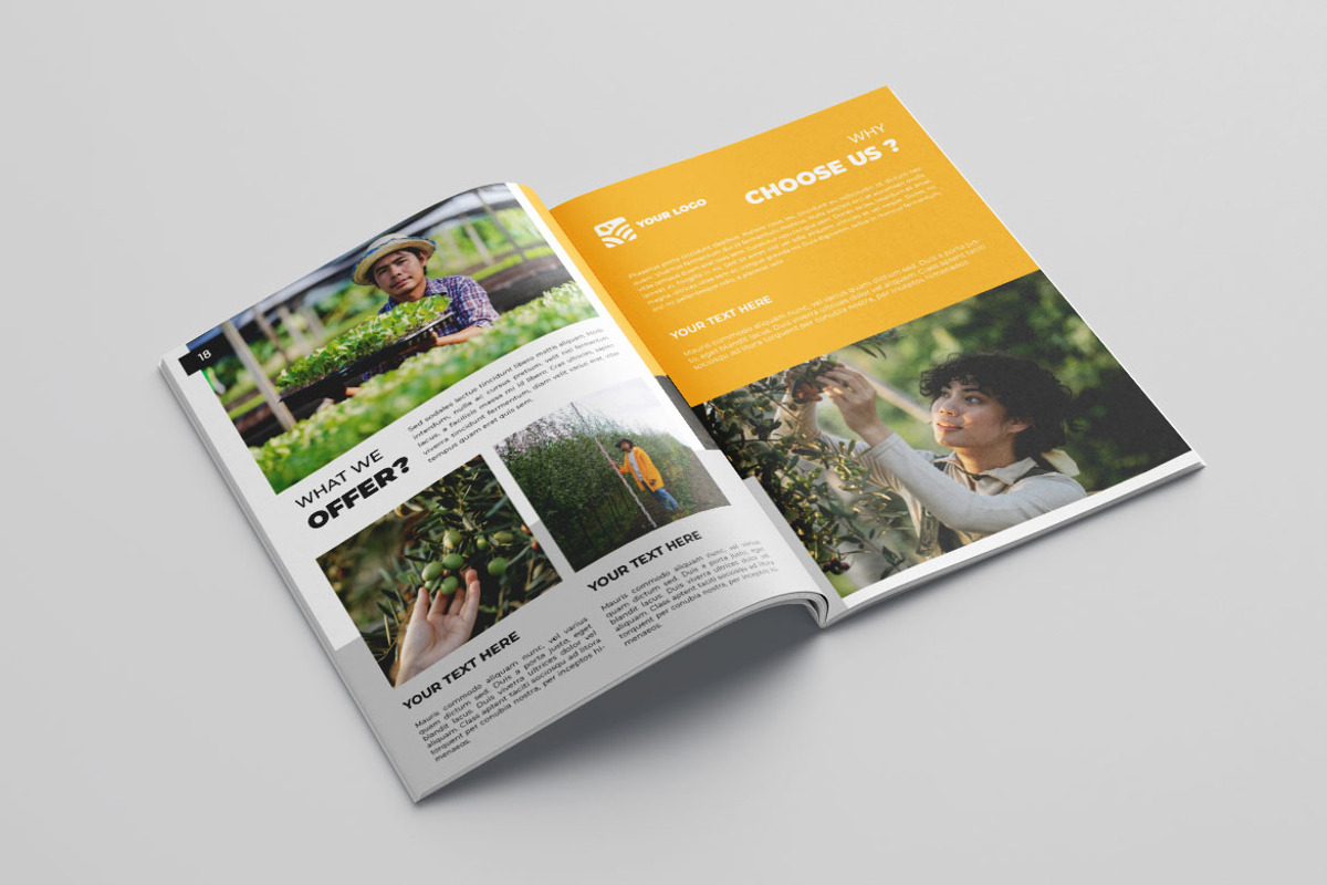 Agriculture Brochure Vol.1, a Brochure Template by Bewalrus Studio (Photo 6 of 11)