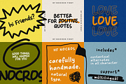 HF Nocros Handwriting, a Handwritten Font by 24Design Studios (Thumbnail 2 of 11)