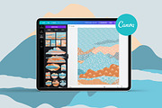 Abstract Japanese Landscape Creator, an Object Graphic by Julie&Taily (Thumbnail 19 of 23)