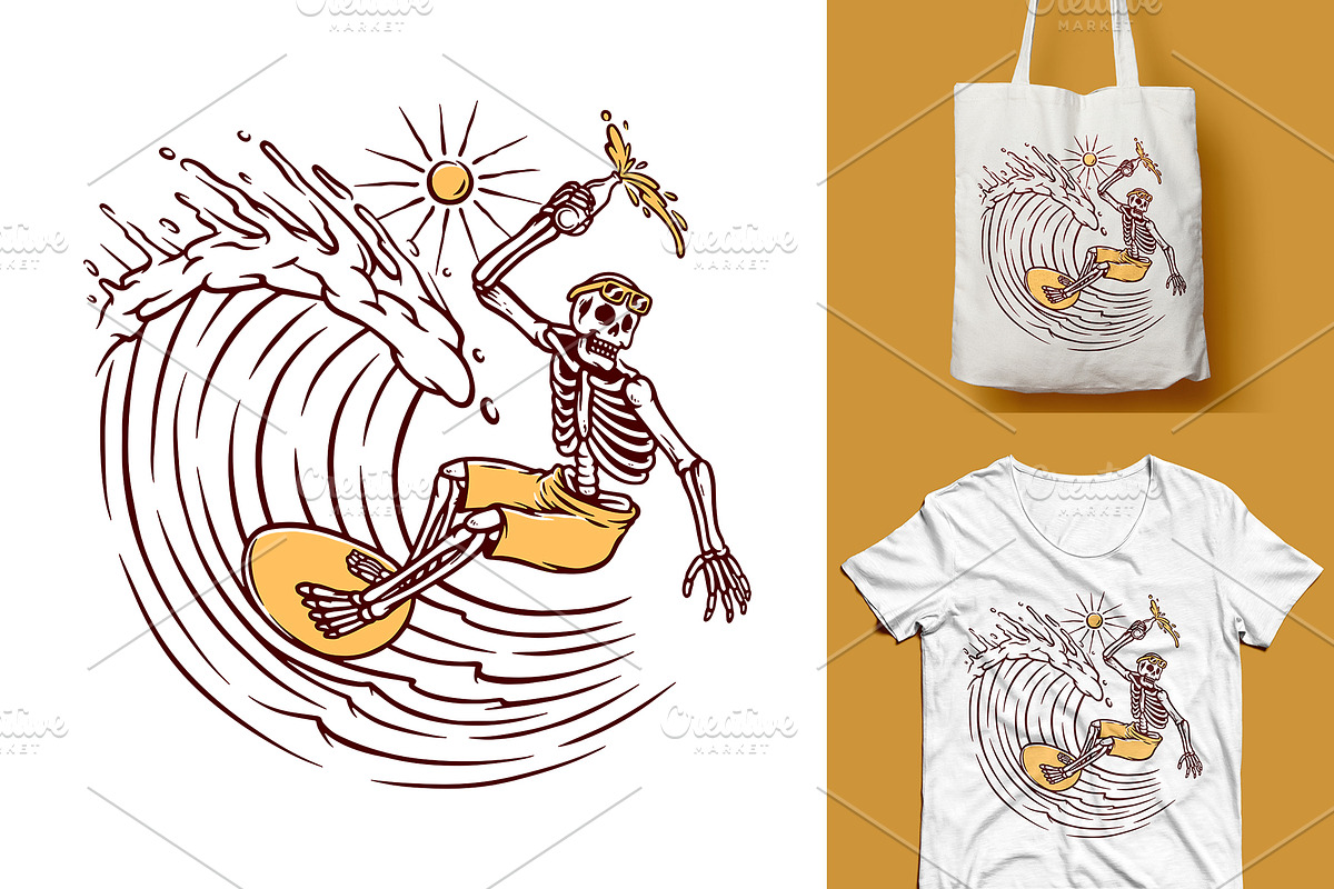 25 in 1 Bundle - Skull Illustrations, a Person Illustration by gunaonedesign (Photo 4 of 21)