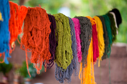 Alpaca Wool On A Wooden Spool Featuring Alpaca Wool And Yarn preview 3
