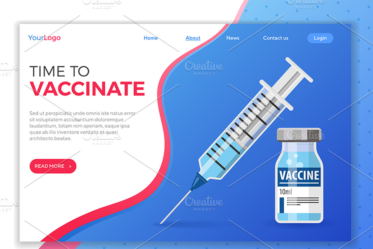 Vaccination Concepts with Syringe, a Healthcare Illustration by TAlex (Photo 4 of 6)
