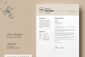 Resume Template, CV Template