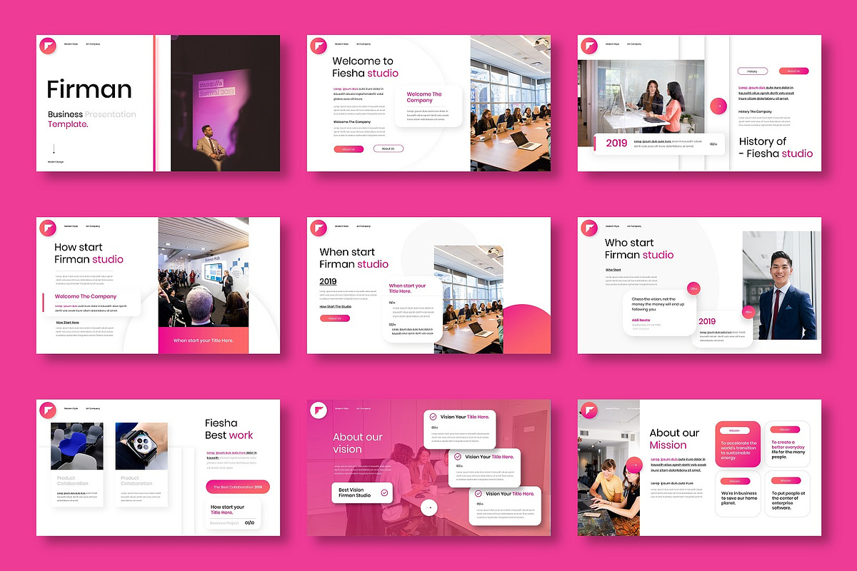 Firman – Business Keynote Template, a Presentation Template by Dens Creative Studio (Photo 2 of 6)