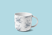 Blue Toile de Jouy Floral Pattern, a Pattern Graphic by elif (Thumbnail 8 of 8)
