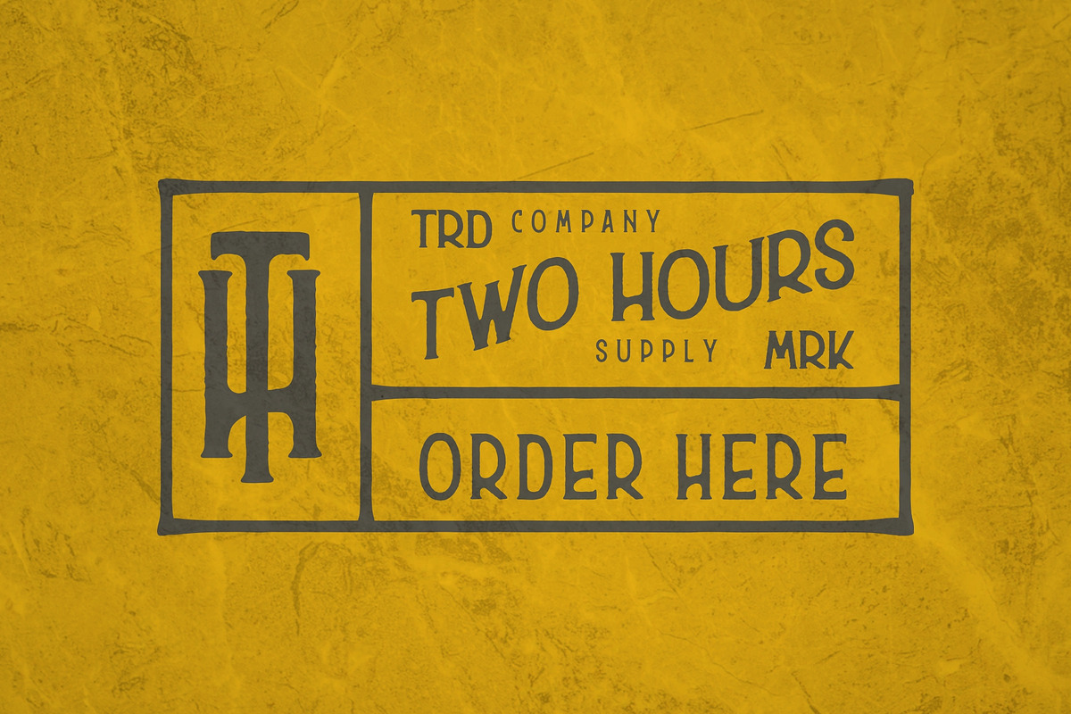 Hurson Rough - Serif preview 3