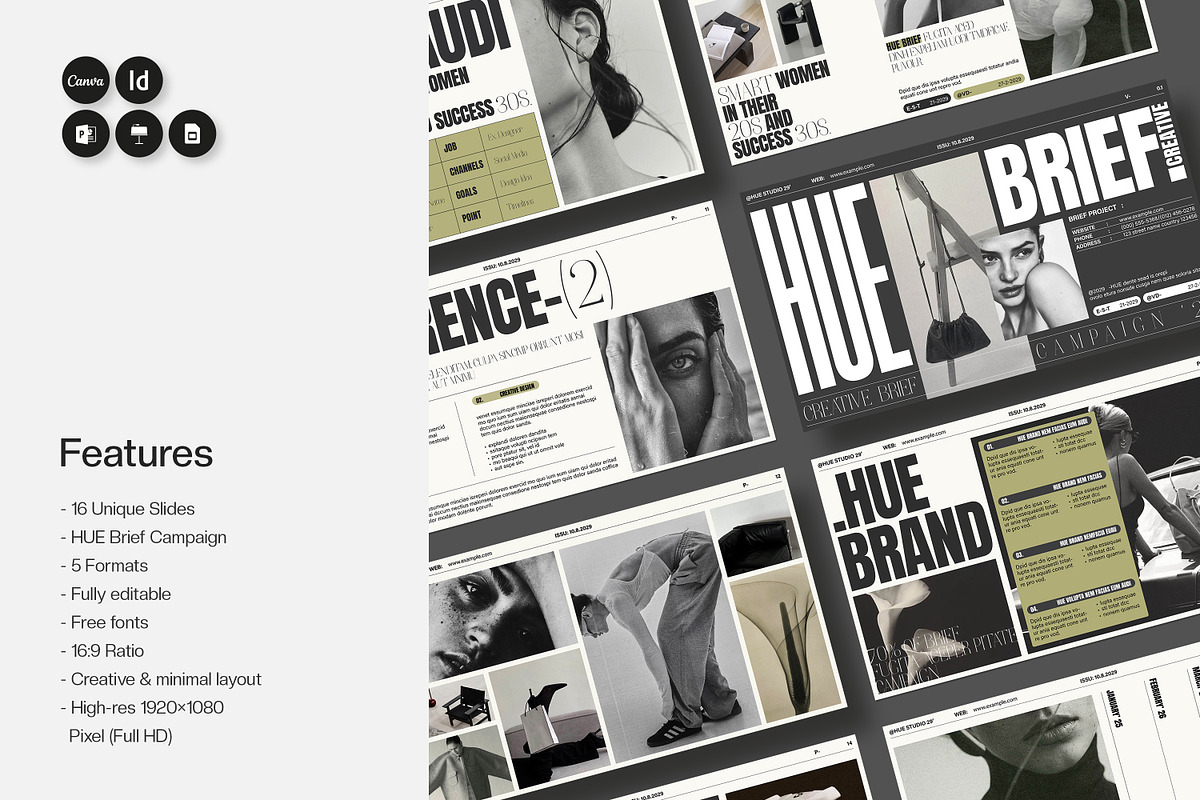 Creative Brief Campaign Presentation, a Presentation Template by SlideStock (Photo 3 of 10)
