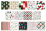 Christmas seamless pattern 01., a Texture Graphic by KENO Mascots (Thumbnail 3 of 3)