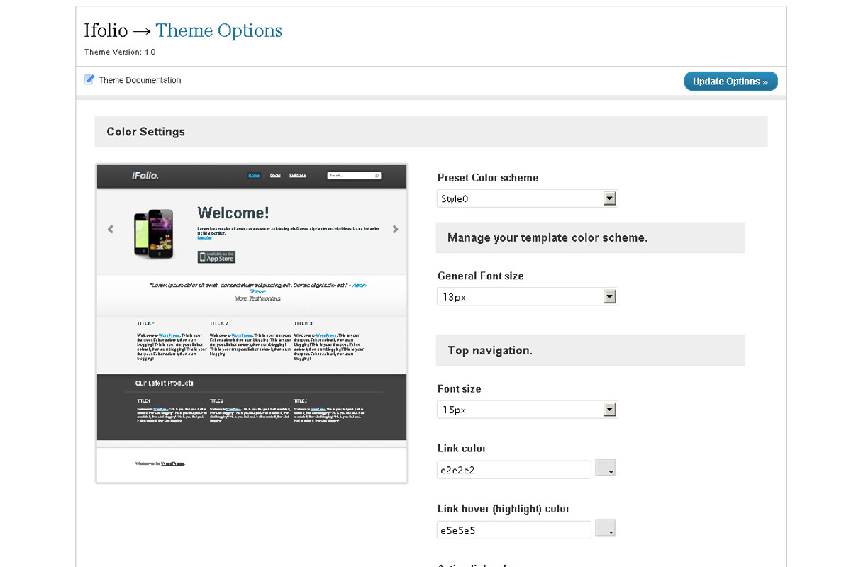 iFolio - online portfolio, a WordPress Template by nattywp (Photo 4 of 4)