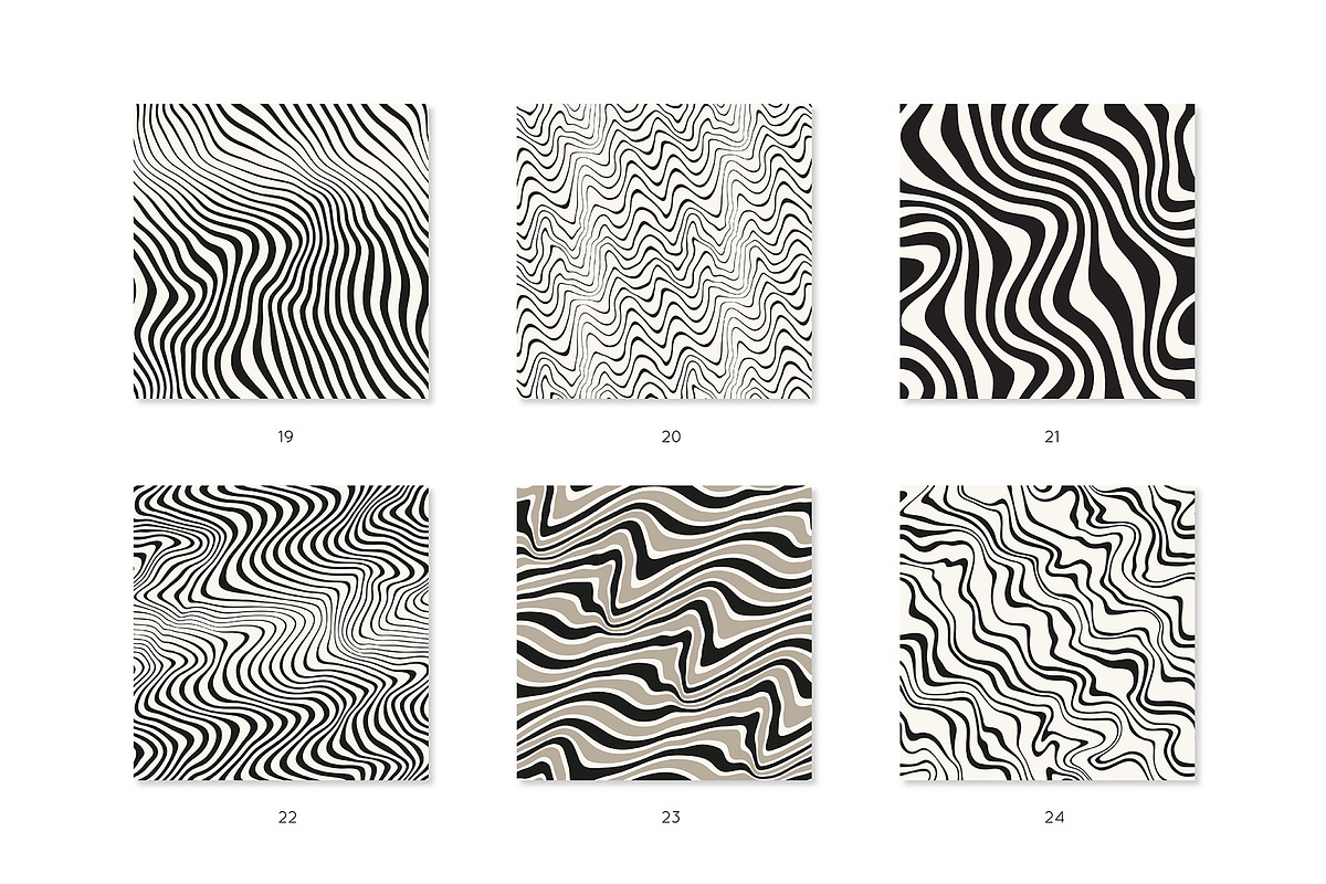 Uneven Stripes | Surface Design, a Pattern Graphic by Curly_Pat (Photo 6 of 14)