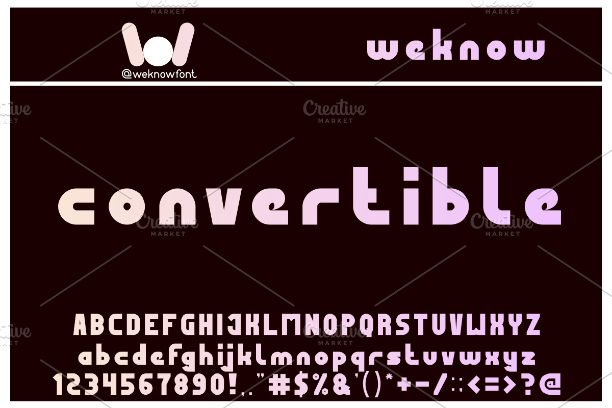 Most Famous font, a Font by weknow (Photo 3 of 5)