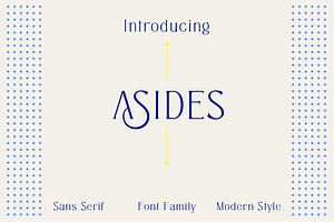 Asides - Family Serif Font