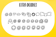 Here comes the sun - Display Font, a Font by Fikryal Studio (Thumbnail 9 of 12)