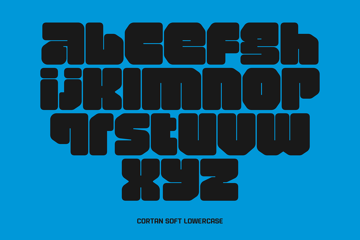 Cortan Futuristic Bold Typeface, a Font by 24Design Studios (Photo 9 of 11)