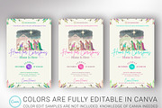 Retro Christmas Sunday Postcard, a Flyer Template by Godserv Designs (Thumbnail 8 of 15)