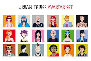 Urban Tribes Avatar Set