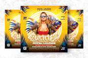 Summer Party Flyer Design Template, a Flyer Template by Shajib Shikder (Thumbnail 2 of 2)