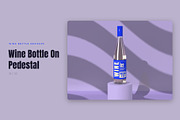 Wine Bottle Mockup Pack, a Cups & Container Mockup by Motion-Box (Thumbnail 19 of 24)