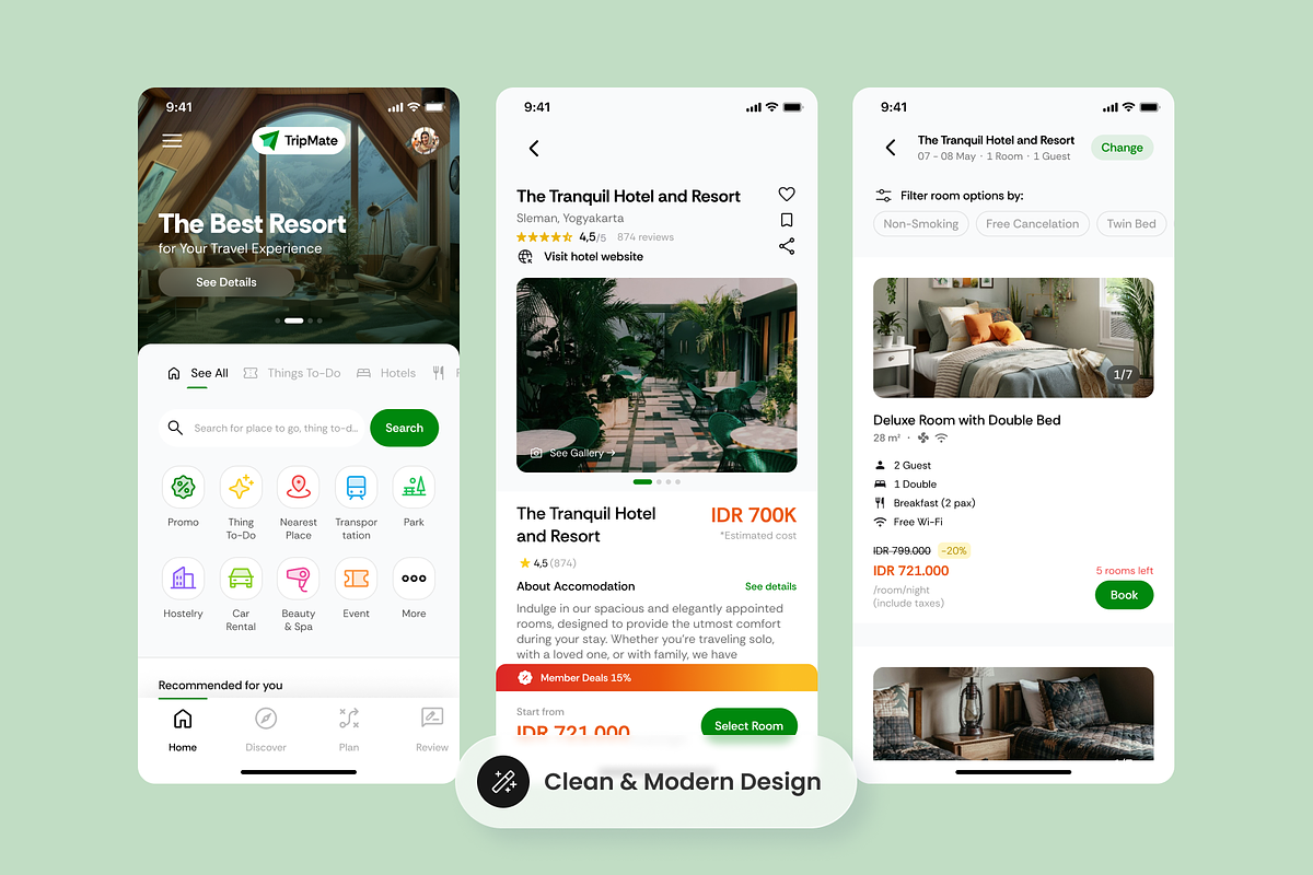 Travel Companion Mobile Apps, an App Template by SLAB! Design (Photo 3 of 4)