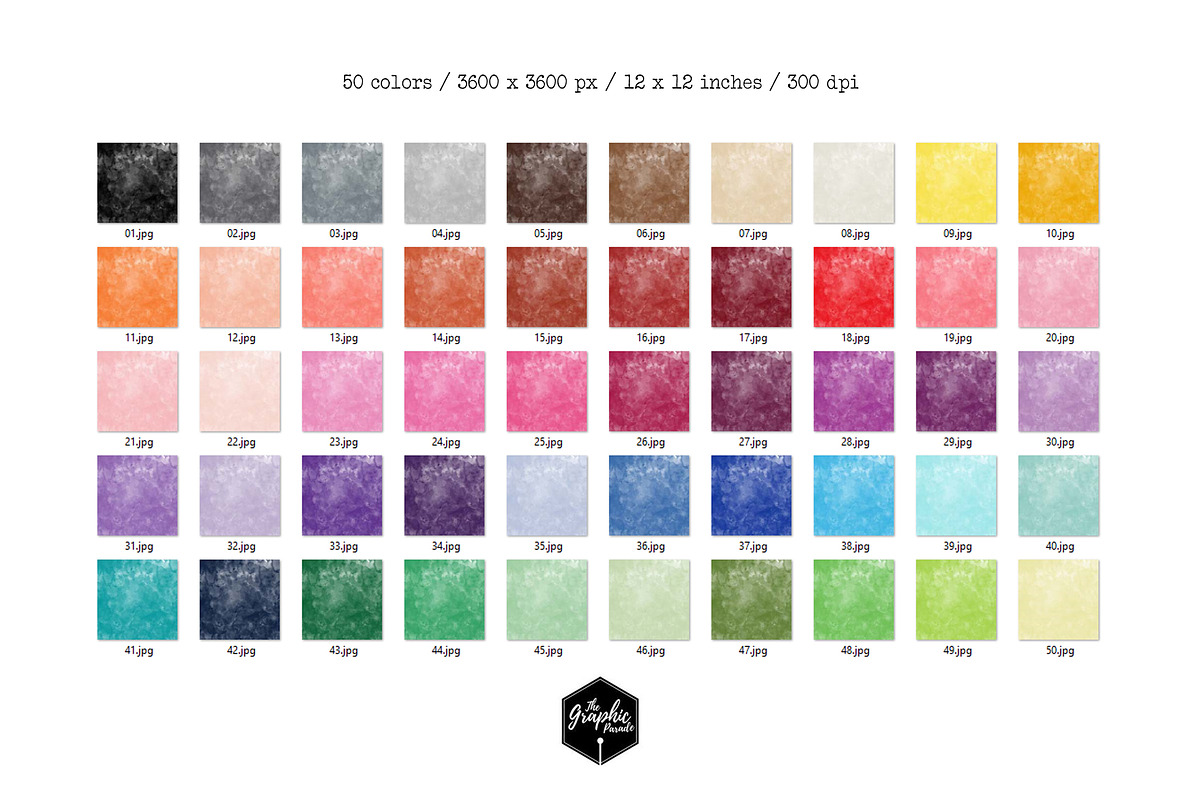 Watercolor paper pack, a Texture Graphic by The Graphic Parade (Photo 2 of 5)