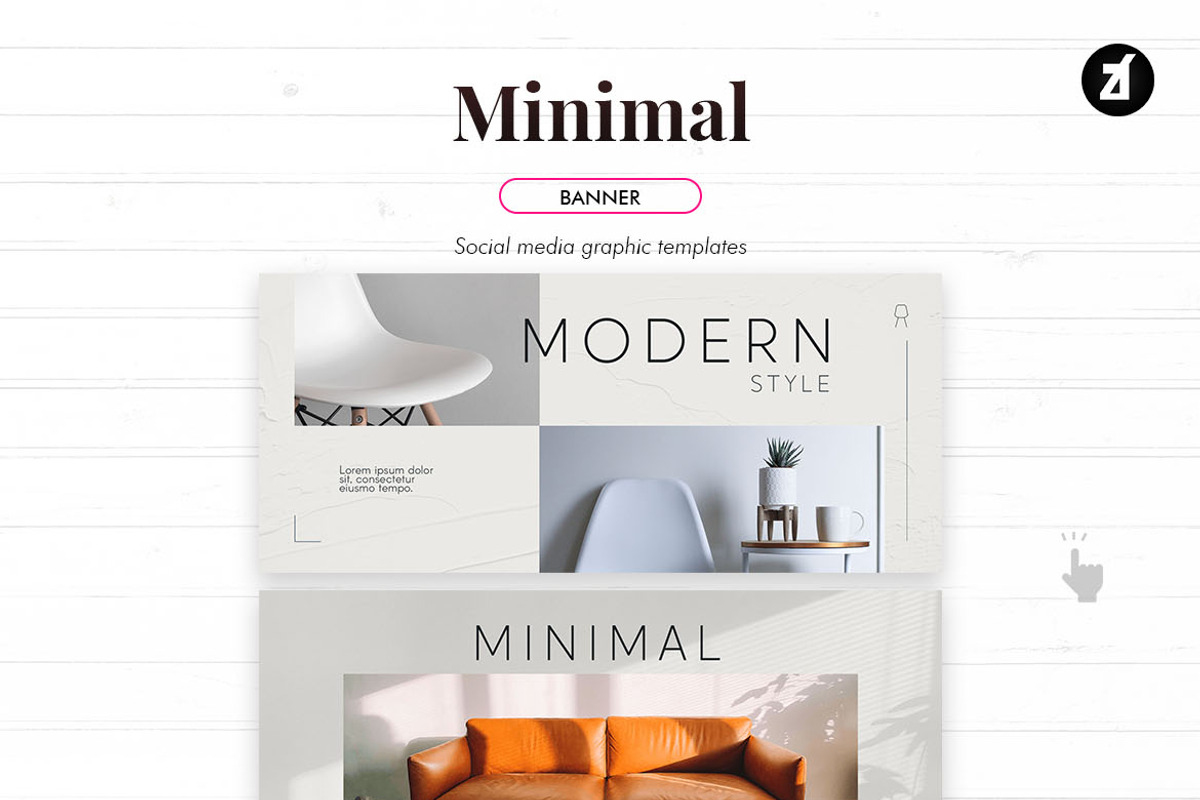 Minimal social media graphic, a Social Media Template by Chanut is industries (Photo 8 of 11)