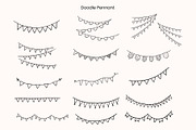 Bunting flags vector collection, an Object Graphic by ElenaPlatovaArt (Thumbnail 10 of 10)