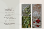 Nutrition Aesthetic Instagram Posts, a Templates & Theme by Naturopath Hub (Thumbnail 3 of 8)