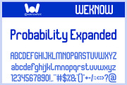 Scifi Experimental Font, a Sans Serif Font by weknow (Thumbnail 4 of 8)