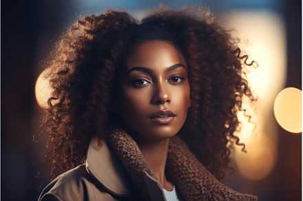 Stylish stunning hip African woman, a Beauty & Fashion Photo by Ylivdesign