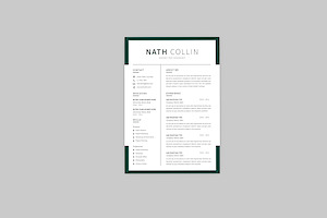 Nath Marketing Resume Designer