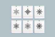 Winter Snowflake Vector Illustration, an Illustration by Emma Webb Studio (Thumbnail 4 of 5)