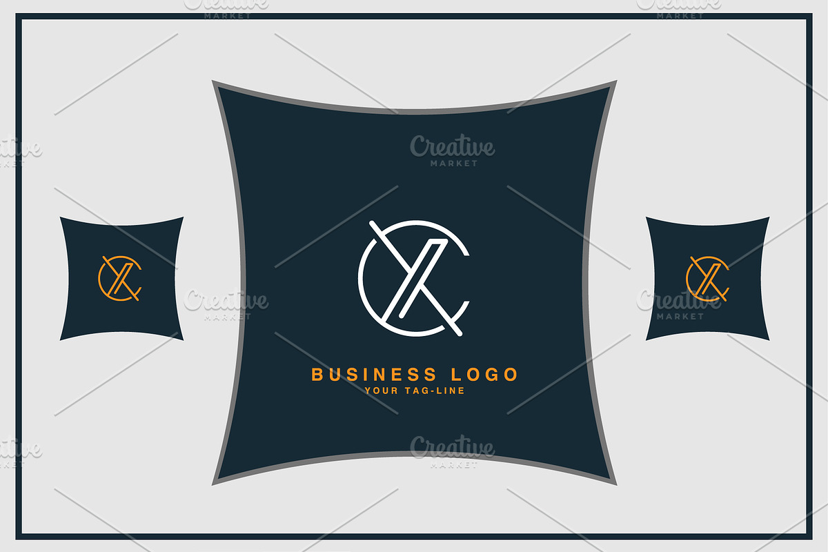 Alphabet Letters Icon Logo CX or XC, a Graphic by art_creater (Photo 1 of 2)