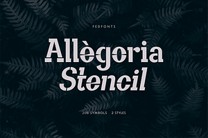Allegoria Stencil