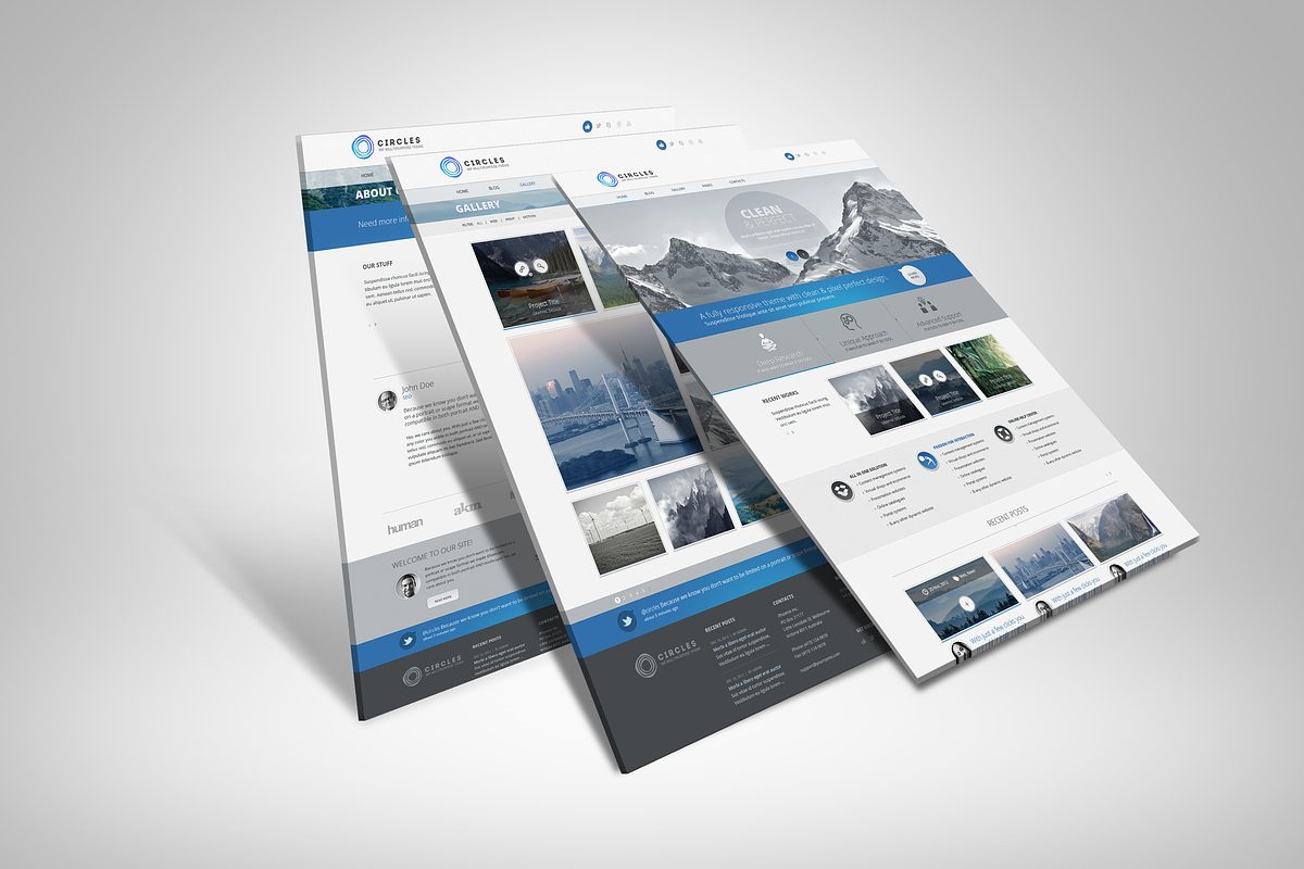 3D Web Presentation Mockup (V1), a Device Mockup by RgraphicsDesign (Photo 8 of 8)