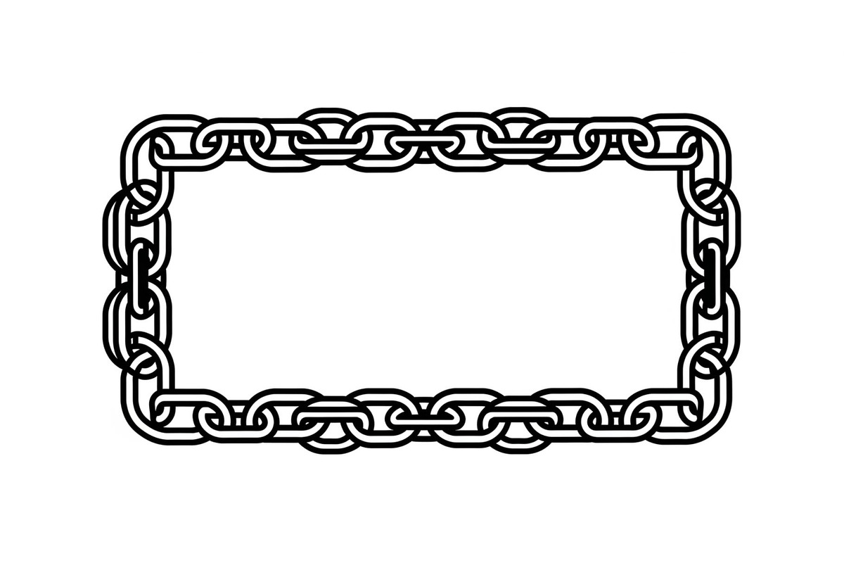 Chain Border Frame SVG Bundle, an Illustration by Designs_River (Photo 21 of 31)