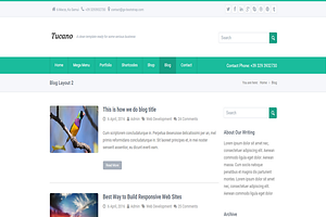 Tucano HTML5 Responsive Template