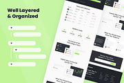 NFT Stocks Web Design, a Wireframe Template by INSPR STD (Thumbnail 5 of 6)