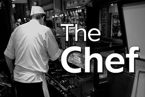 The Chef font family