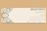 Abstract Floral Banner Template, a Marketing Template by sekitarief (Thumbnail 1 of 3)