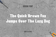 Godok | Bold Sans Serif Font, a Sans Serif Font by filosovis (Thumbnail 3 of 5)