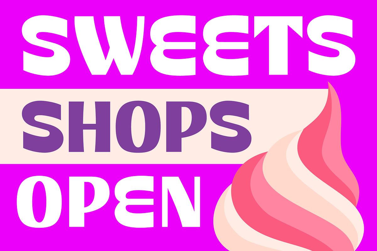Roseka Playful Font, a Sans Serif Font by Andfonts (Photo 4 of 8)