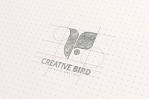Pencil Sketch Logo Mockup V2, a Mockup by INTENTFX