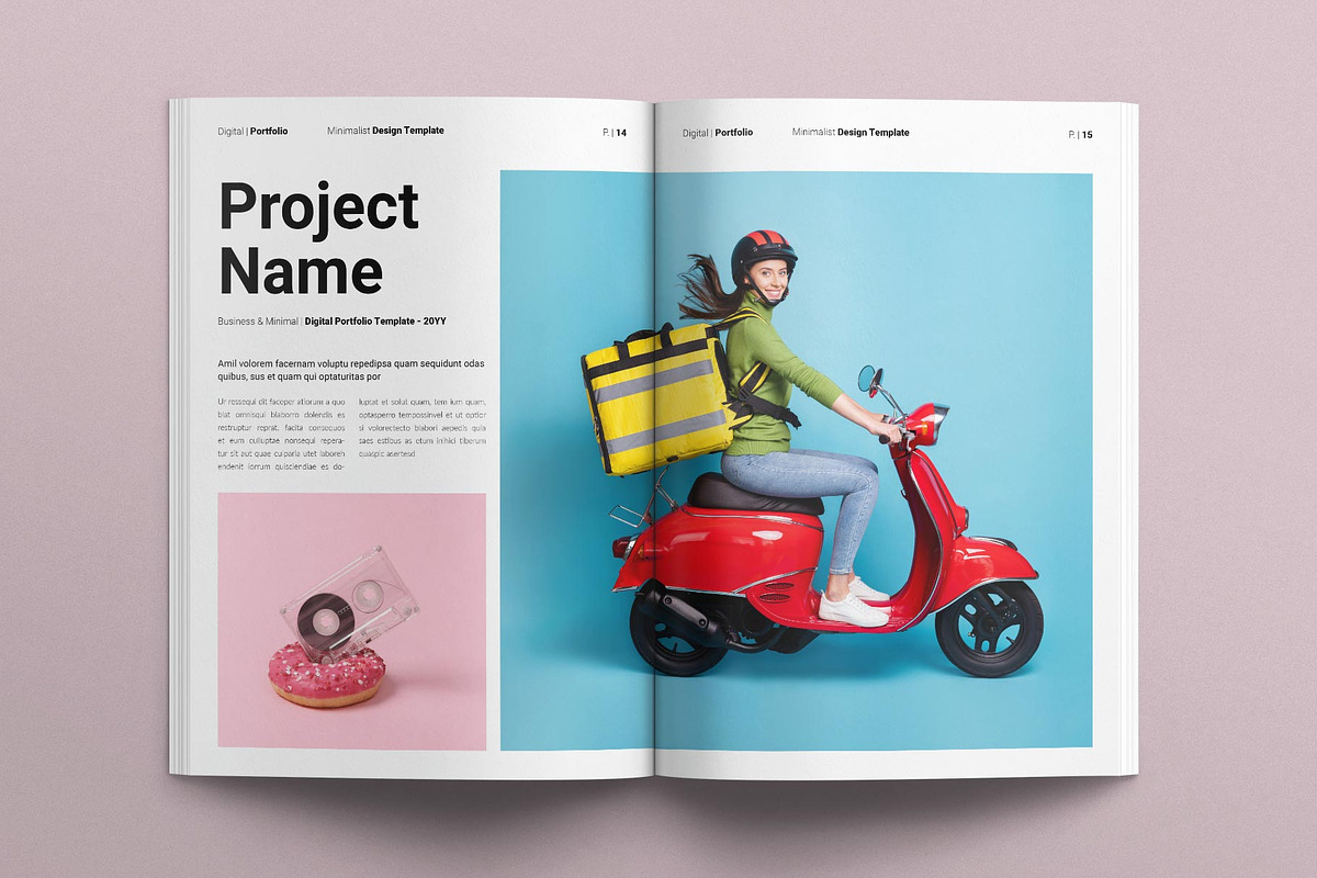 Digital Portfolio Template - 20 Page preview 6
