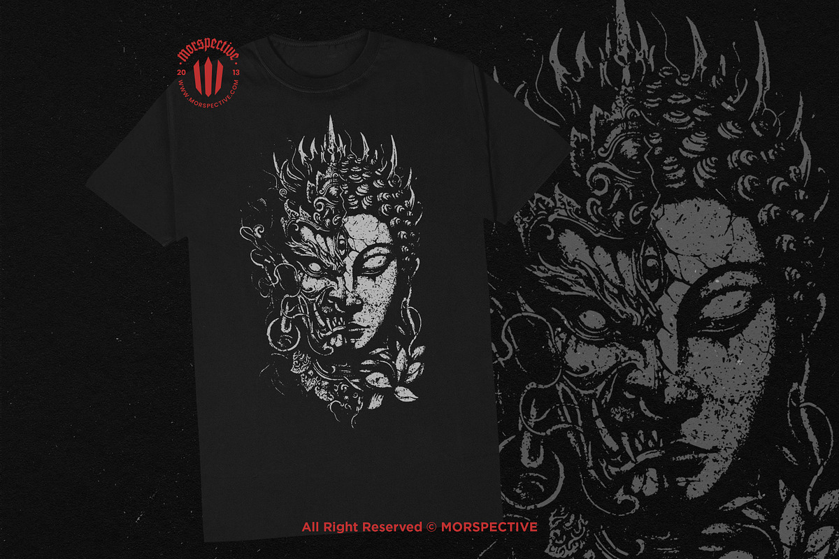 10 Bundle Dark Art Buddha Demon, an Illustration by Morspective (Photo 2 of 7)