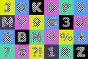 Boom - Postmodern 3D Font, an Object Graphic by Alina Sh (Thumbnail 7 of 8)
