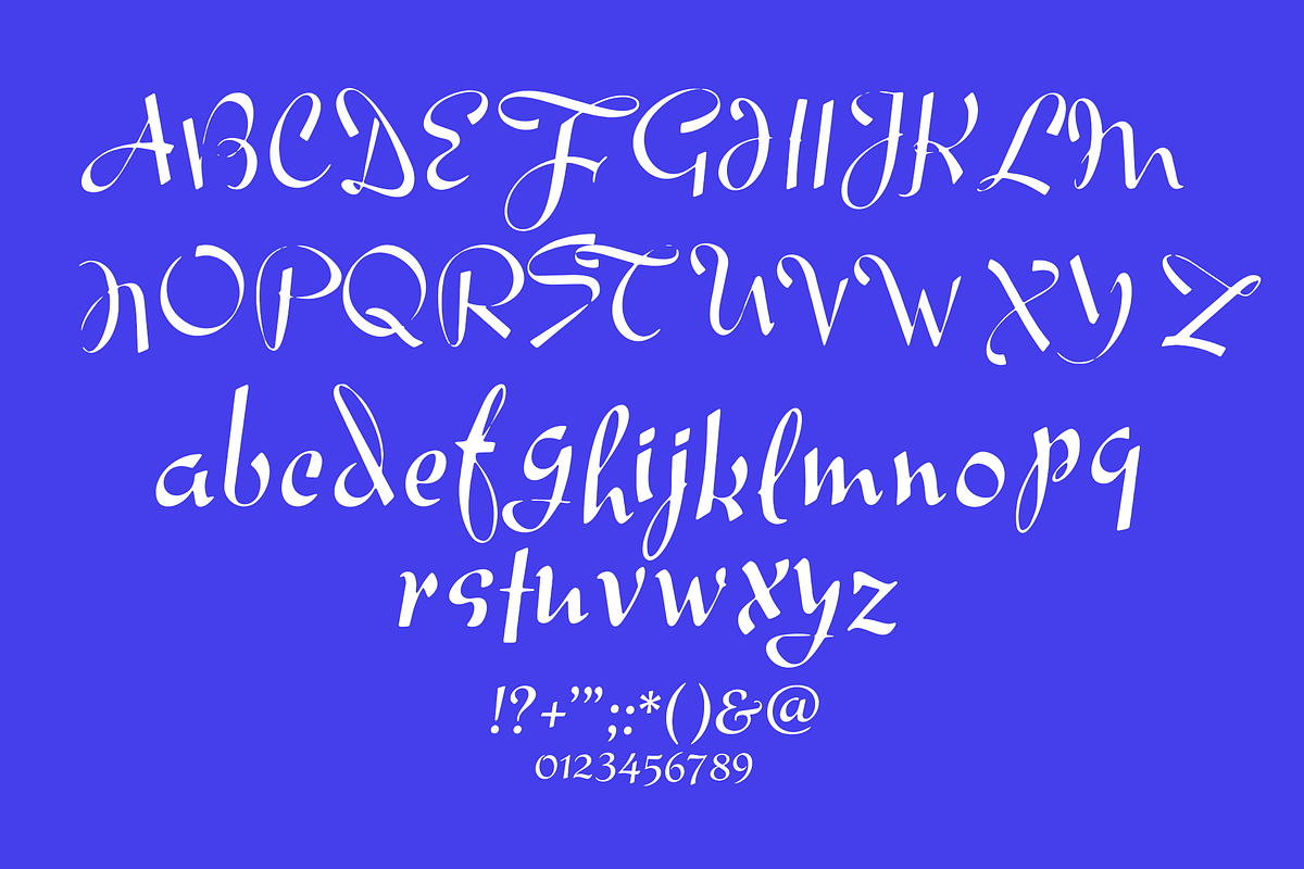 Liberty Script, a Script Font by Lilithcollageart (Photo 6 of 8)